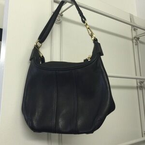 Black coach purse